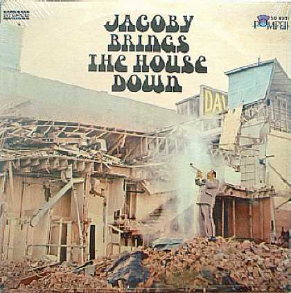 Weirdest Album Covers - Jacoby, Don "Jake" (Brings Down The House)