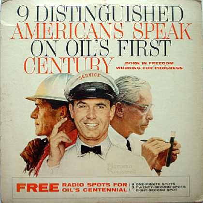 Weirdest Album Covers - 9 Distinguished Americans Speak On Oil's First Century
