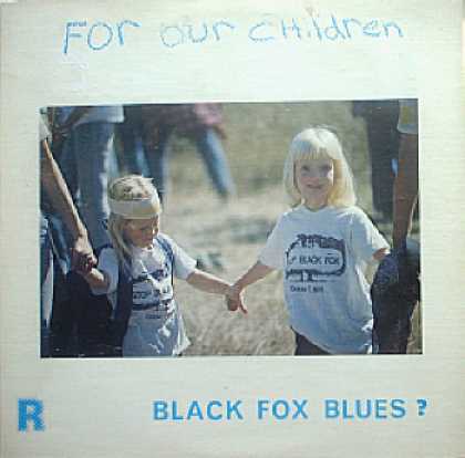 Weirdest Album Covers - Black Fox Blues?