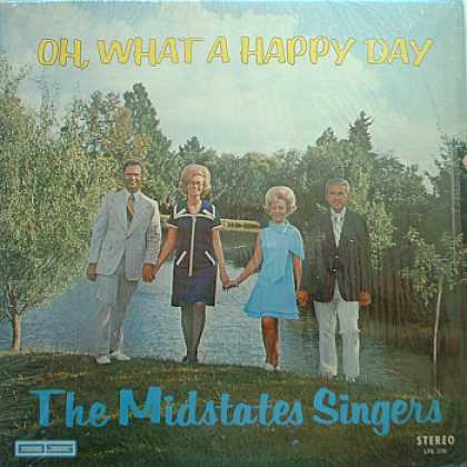 Weirdest Album Covers - Midstates Singers (Oh, What A Happy Day)