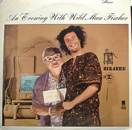 Weirdest Album Covers - Fischer, Wild Man (An Evening With...)