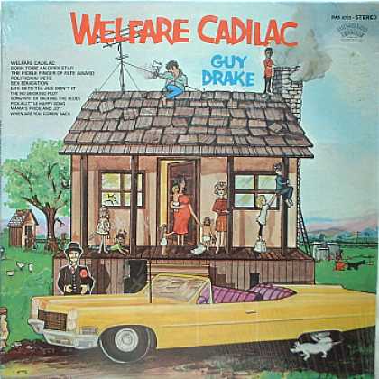 Weirdest Album Covers - Drake, Guy (Welfare Cadillac)