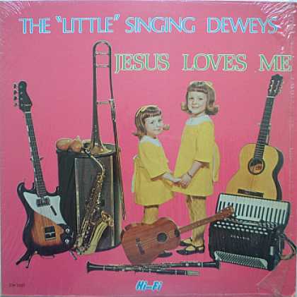 Weirdest Album Covers - Deweys , The Little Singing (Jesus Loves Me)