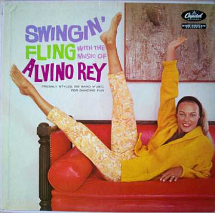 Weirdest Album Covers - Rey, Alvino (Swingin' Fling)