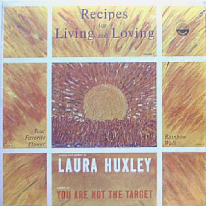 Weirdest Album Covers - Huxley, Laura (Recipes For Living And Loving)