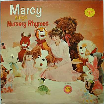 Weirdest Album Covers - Marcy (Sings Nursery Rhymes)