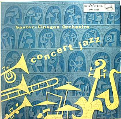 Weirdest Album Covers - Sauter-Finegan Orchestra (Concert Jazz)