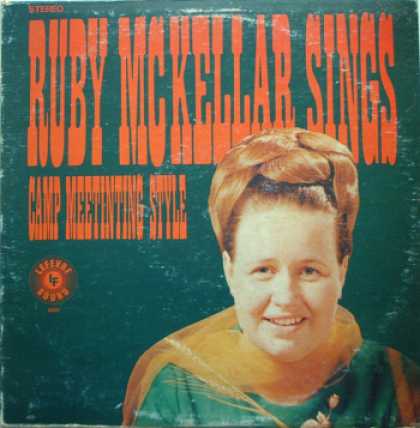 Weirdest Album Covers - McKellar, Ruby (Ruby McKellar Sings Camp Meeting Style)