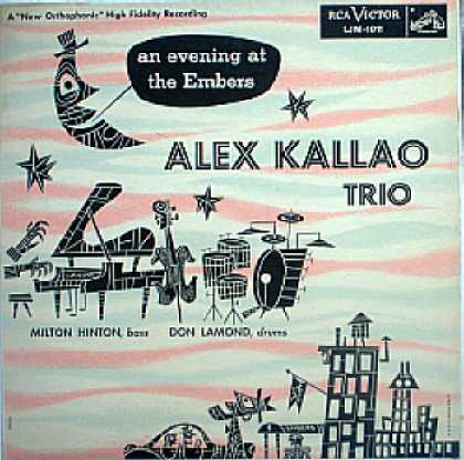Weirdest Album Covers - Kallao, Alex Trio (An Evening At The Embers)