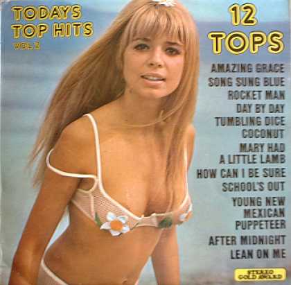 Weirdest Album Covers - 12 Tops (Today's Top Hits, vol 2)
