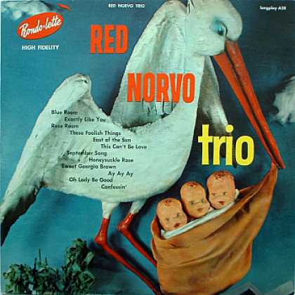 Weirdest Album Covers - Norvo, Red Trio (self-titled)