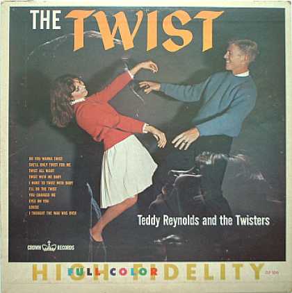 Weirdest Album Covers - Reynolds, Teddy & The Twisters (The Twist)