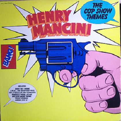 Weirdest Album Covers - Mancini, Henry (Cop Show Themes)