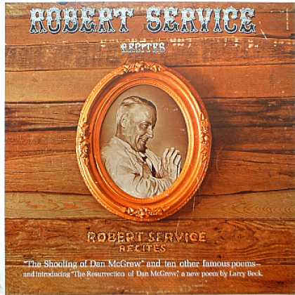 Weirdest Album Covers - Service, Robert (Robert Service Recites)