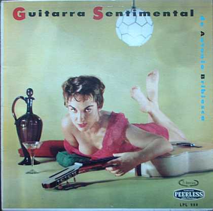 Weirdest Album Covers - Bribiesca, Antonio (Guitarra Sentimental)
