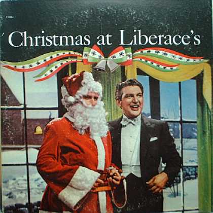 Weirdest Album Covers - Liberace (Christmas At Liberace's)