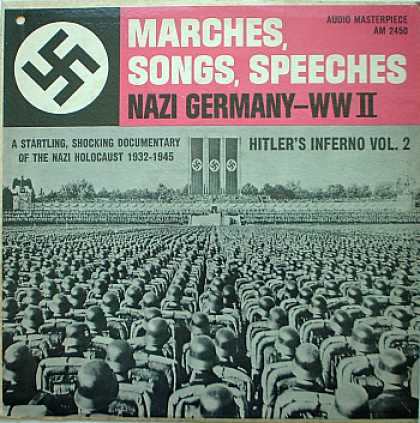 Weirdest Album Covers - Hitler's Inferno (Vol 2) - Marches, Songs, Speeches