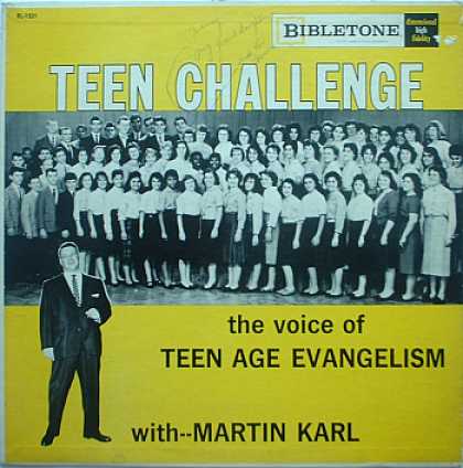 Weirdest Album Covers - Karl, Martin (Teen Challenge)