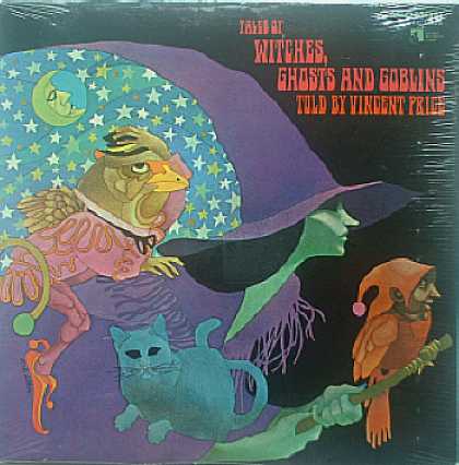 Weirdest Album Covers - Price, Vincent (Tales Of Witches, Ghosts And Goblins)