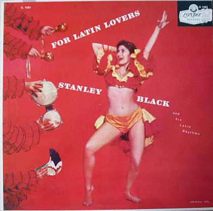 Weirdest Album Covers - Black, Stanley (For Latin Lovers)