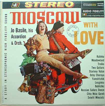 Weirdest Album Covers - Basile, Jo (Moscow With Love)