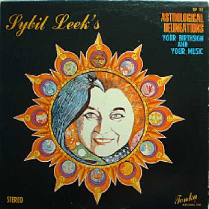 Weirdest Album Covers - Leek, Sybil (Astrological Delineations)