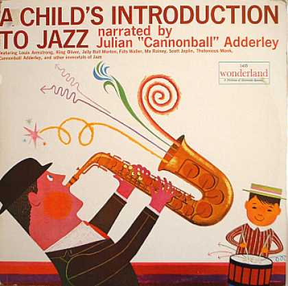 Weirdest Album Covers - Adderley, Cannonball (A Child's Introduction To Jazz)
