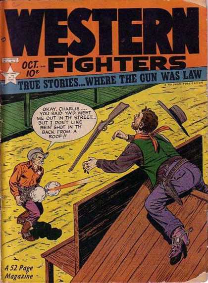 Western Fighters 11 - Roof Top - Rifle - Cowboy - Holster - Shots