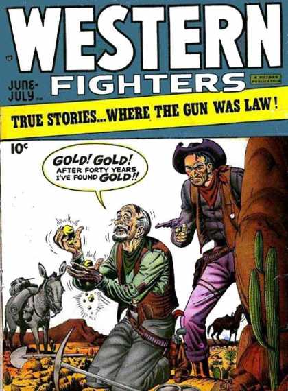 Western Fighters 2 - Cowboys - Donkey - Gold - Gun - Cactus