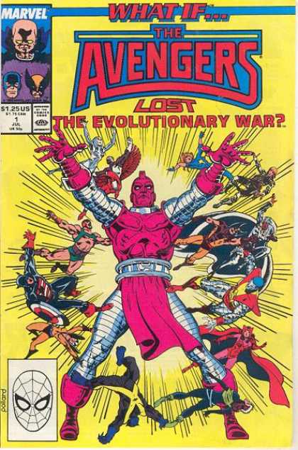 What If? 1 - Marvel - Avengers - Lost The Evolutionary War - Superhero - July