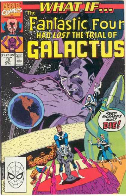 What If? 15 - Marvel Comics - The Fantastic Four - Galactus - Reed Richards - Spiderman - Greg Capullo