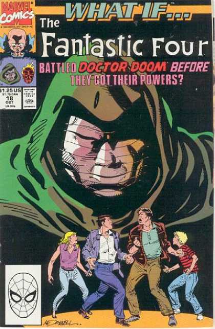 What If? 18 - Fantastic Four - Marvel Comics - Doctor Doom - Powers - Battle
