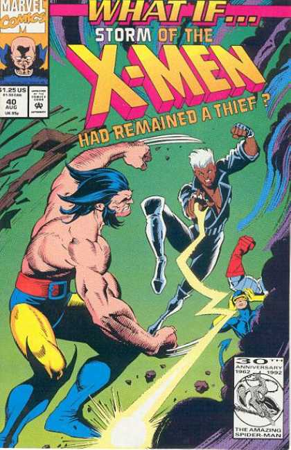 What If? 40 - Storm - X-men - Remained - Thief - Marvel - Michael Golden