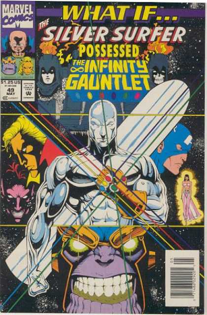 What If? 49 - Marvel - Silver Surfer - The Infinity Gauntlet - Costume - Superhero