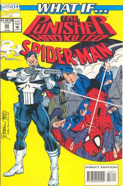 What If? 58 - Punisher Shooting At Spiderman - Spiderman At The End - Rifle Gun - Spiderman In The Crosshair - Spiderman Killed