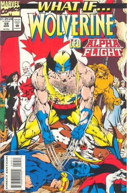 What If? 59 - Wolverine - Alpha Flight - Marvel - X-men - March - Bryan Hitch