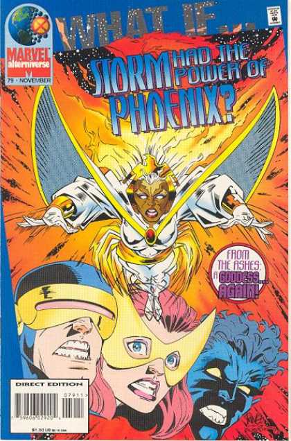 What If? 79 - The Phoenix - Arising From The Ashes - Xmen - Storms New Identity - Storms New Powers - Mike Wieringo
