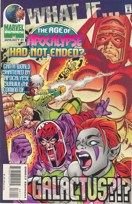 What If? 81 - Apocalypse - Marvel Alterniverse - Galactus - Mutant - Direct Edition