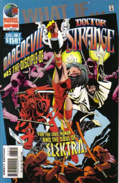 What If? 83 - Doctor Strange - Daredevil - Soul Of Elektra - Love And Honor - Red Dress