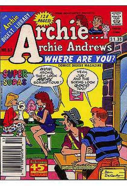 Where Are You 52 - Archie - Soda - Girls - Mirror - Restaurant