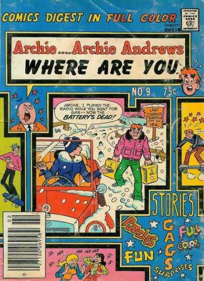 Where Are You 9 - Jughead - Archie - Stars - Blue Jacket - Pink Jacket
