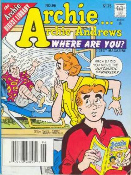 Where Are You 96 - Approved By The Comics Code - Archie Digest Library - Window - Woman - Man