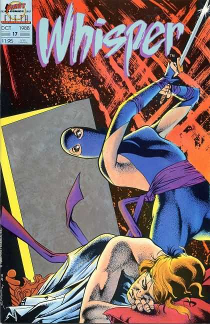 Whisper 17 - First Comics - Woman - Sword - Ninja - Bed