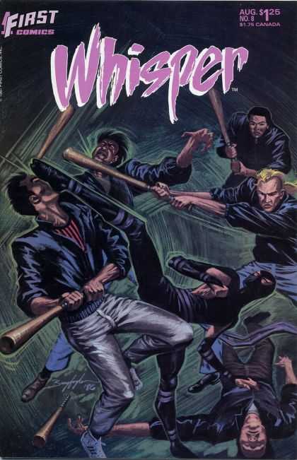 Whisper 8 - Whisper - Aug No8 - Violence - Gang - Ninja - Norm Breyfogle