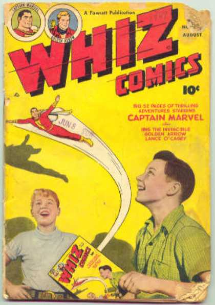 Whiz Comics 112 - Superhero - Captain Marvel - Jun 8 - Boy - Whiz
