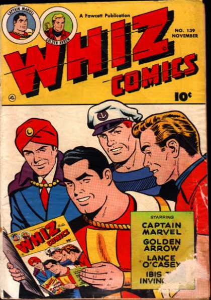 Whiz Comics 139 - Superman Meets Superman - Look At This - No One Knows - Dont Look At This - What Is It
