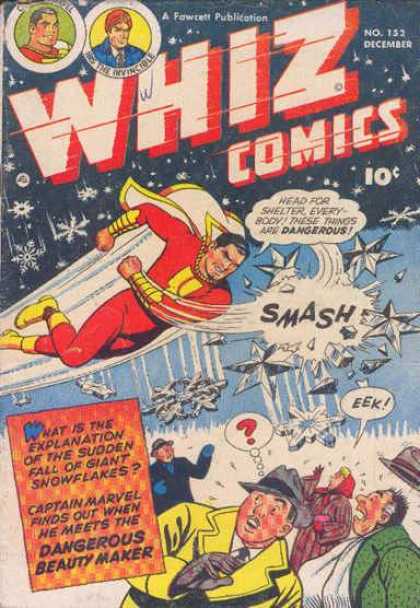 Whiz Comics 152 - Smash - Superman - Flying - In Space - Dangerous Beauty Maker