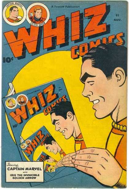 Whiz Comics 91 - Captain Marvell - Golden Arrow - Nov - Book - Invincible