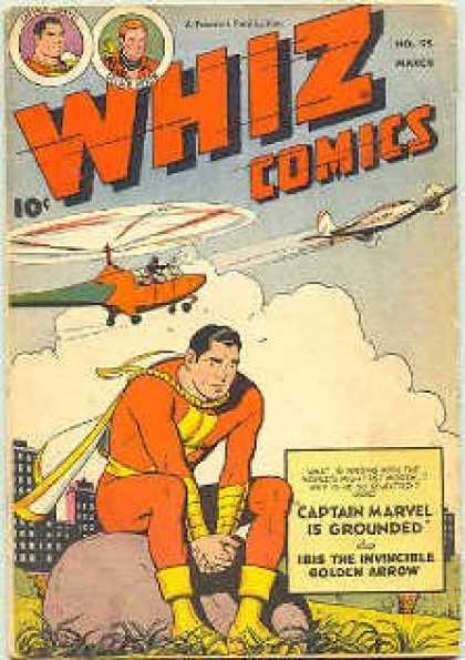 Whiz Comics 95 - 0c - Captain Marvel Is Grounded - Golden Arrow - No65