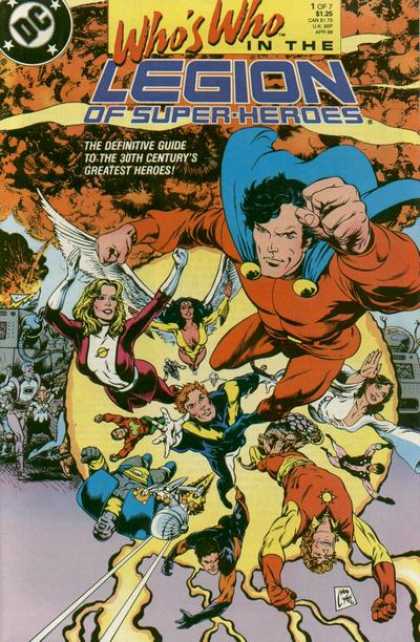 Who's Who in the Legion of Super-Heroes 1 - Together Again - Fighting Greats - Flying High - The Brave Are Back - Day Savers Of Time
